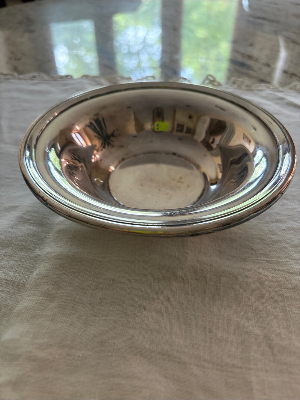 Polished Silver Plated Nut Bowl - Home Dining